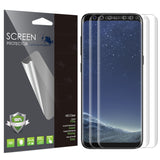 Samsung Galaxy S8 Plus Screen Protector (Case Friendly),  [Full Coverage] PET Soft Flexible TPU film with Lifetime Replacement Warranty